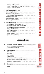 Preview for 6 page of Epson Equity I User Manual