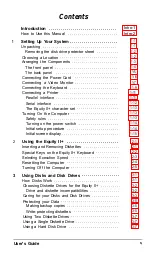 Preview for 6 page of Epson EQUITY II+ User Manual