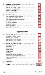 Preview for 7 page of Epson EQUITY II+ User Manual