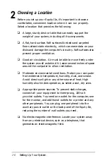 Preview for 22 page of Epson Equity IIe User Manual