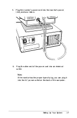 Preview for 25 page of Epson Equity IIe User Manual