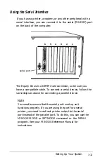 Preview for 29 page of Epson Equity IIe User Manual