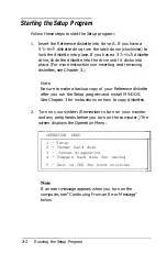 Preview for 38 page of Epson Equity IIe User Manual