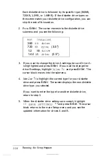 Preview for 60 page of Epson Equity IIe User Manual