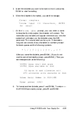 Preview for 119 page of Epson Equity IIe User Manual