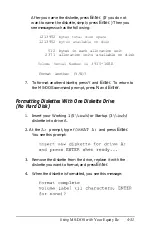 Preview for 121 page of Epson Equity IIe User Manual