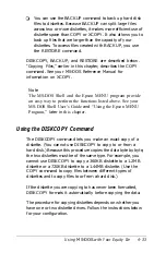 Preview for 123 page of Epson Equity IIe User Manual