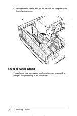 Preview for 152 page of Epson Equity IIe User Manual