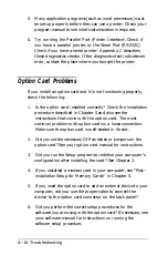 Preview for 180 page of Epson Equity IIe User Manual