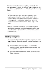 Preview for 188 page of Epson Equity IIe User Manual