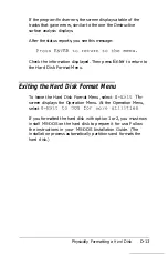 Preview for 238 page of Epson Equity IIe User Manual