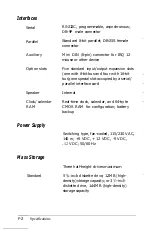 Preview for 245 page of Epson Equity IIe User Manual