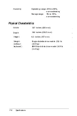 Preview for 247 page of Epson Equity IIe User Manual