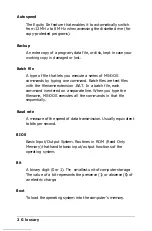 Preview for 249 page of Epson Equity IIe User Manual