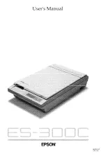 Epson ES-300C User Manual preview