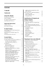 Preview for 4 page of Epson ES-580W User Manual