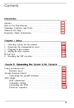 Preview for 5 page of Epson ES-600C User Manual