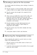 Preview for 14 page of Epson ES-600C User Manual