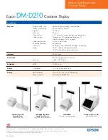 Preview for 2 page of Epson ESC/VP21 Specification Sheet