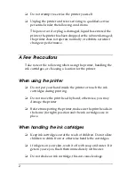 Preview for 6 page of Epson ESC480 Setup Manual