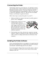 Preview for 11 page of Epson ESC480 Setup Manual