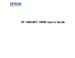 Preview for 1 page of Epson ET-16600 User Manual