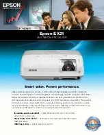 Предварительный просмотр 1 страницы Epson EX21 Brochure & Specs