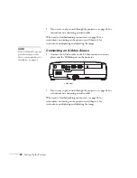 Предварительный просмотр 22 страницы Epson EX21 User Manual