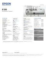 Preview for 2 page of Epson EX30 Brochure