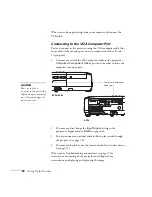 Предварительный просмотр 26 страницы Epson EX30 User Manual