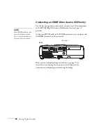 Предварительный просмотр 28 страницы Epson EX30 User Manual