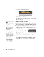 Предварительный просмотр 40 страницы Epson EX30 User Manual