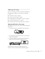 Предварительный просмотр 43 страницы Epson EX30 User Manual