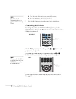 Предварительный просмотр 52 страницы Epson EX30 User Manual