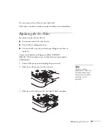 Preview for 77 page of Epson EX30 User Manual