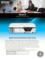 Epson EX3212 Specifications предпросмотр