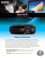 Preview for 1 page of Epson EX51 Brochure & Specs