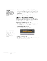 Preview for 40 page of Epson EX51 User Manual