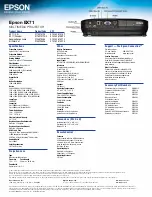 Preview for 4 page of Epson EX71 Brochure & Specs