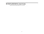 Preview for 9 page of Epson EX7230 Pro User Manual