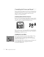 Preview for 44 page of Epson EX90 User Manual