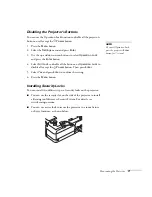 Preview for 71 page of Epson EX90 User Manual