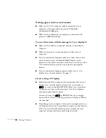 Preview for 86 page of Epson EX90 User Manual