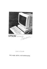 Epson ExpressStation User Manual preview