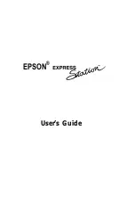 Предварительный просмотр 3 страницы Epson ExpressStation User Manual