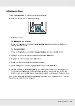 Preview for 37 page of Epson F6070 User Manual