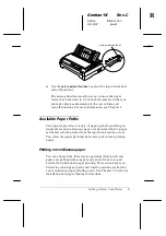 Preview for 14 page of Epson FX-1180 - Impact Printer User Manual