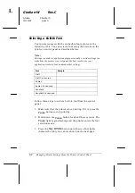 Preview for 111 page of Epson FX-1180 - Impact Printer User Manual