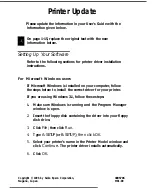 Preview for 2 page of Epson FX-2170 - Impact Printer User Manual