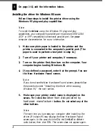 Preview for 3 page of Epson FX-2170 - Impact Printer User Manual